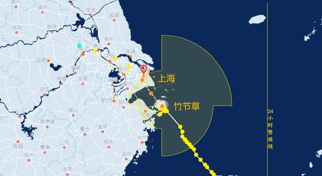 台风“竹节草”可能在上海再度登陆。-小胖资源分享网