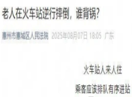 逆行大妈不幸摔倒致死，家属向顺行者索赔60万，法院判决：不予支持-小胖资源分享网