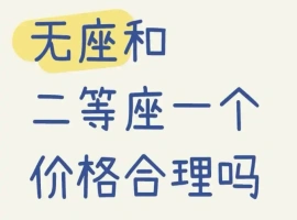 关于高铁无座票与二等座票价相同这一做法，是否恰当，引起了众多网友的热烈讨论。-小胖资源分享网