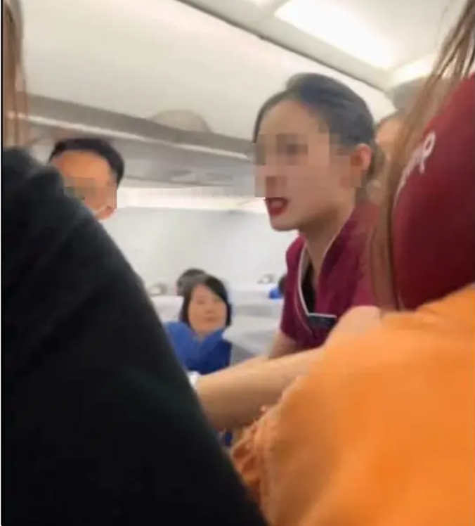 航班冲突：熊孩子顶座引争执，挨打女生家长质问，引发社会关注与反思。-小胖资源分享网
