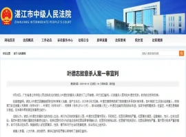 广东一名患有精神分裂症的犯罪嫌疑人因涉嫌造成一家三口死亡的重大案件，已被依法判处死刑并执行。-小胖资源分享网