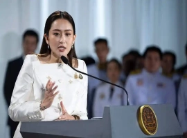 泰国总理佩通坦·西马叻他亚面临被解除职务的状况。-小胖资源分享网