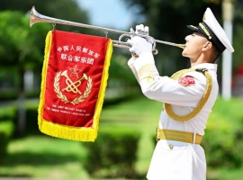 在即将举行的九三阅兵式上，将呈现世界范围内规模最大的军乐团阵容。-小胖资源分享网